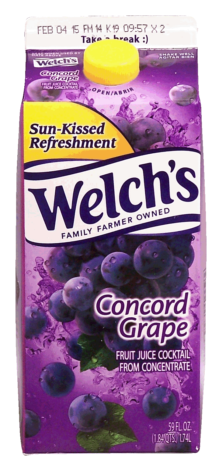 Welch's  concord grape fruit juice cocktail from concentrate Full-Size Picture